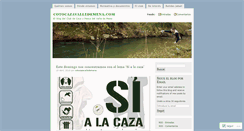 Desktop Screenshot of cotocazavalledemena.com