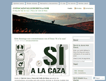 Tablet Screenshot of cotocazavalledemena.com